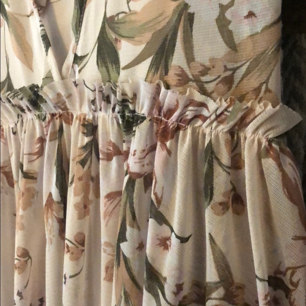 Topshop flowy floral dress - Picture 7 of 7